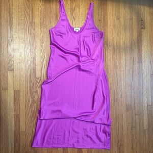 L’agence Akiya Satin Maxi Dress